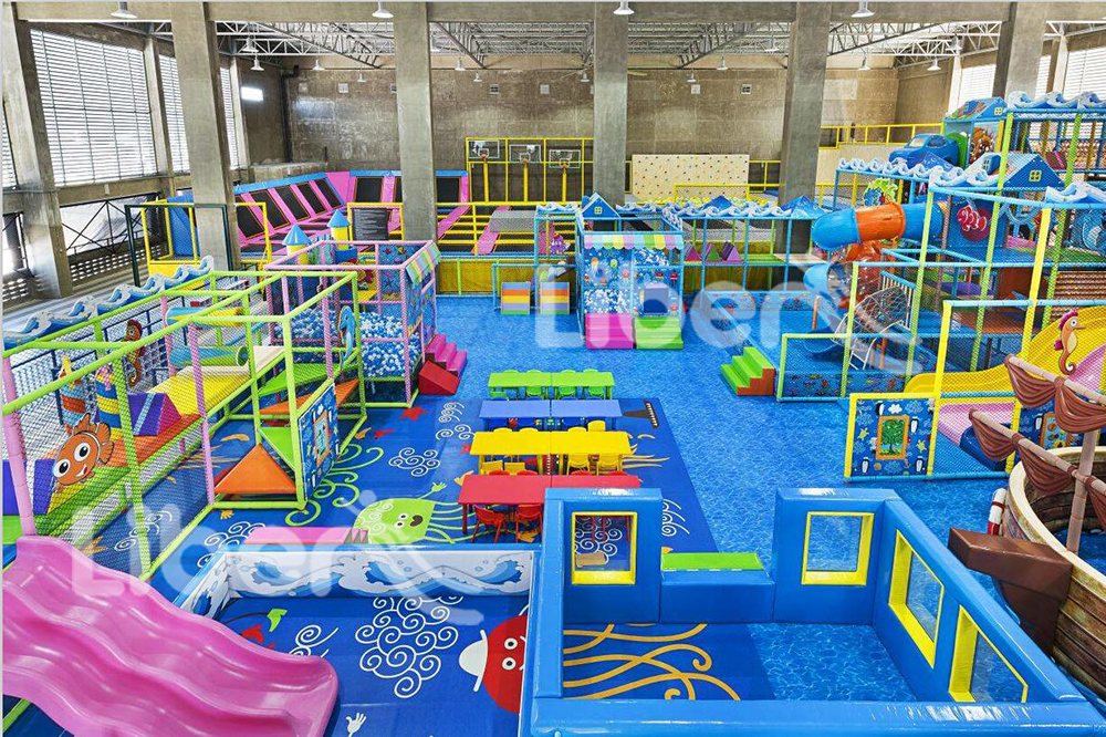Soft play center built by Libenplay