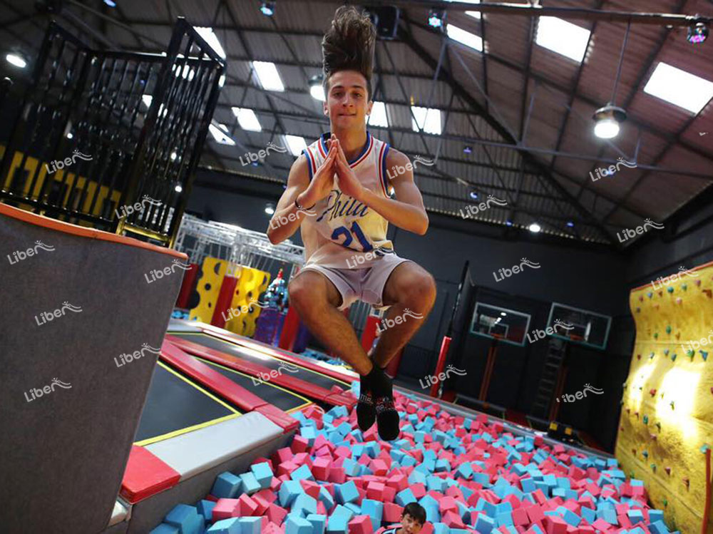 indoor trampoline park equipment-2