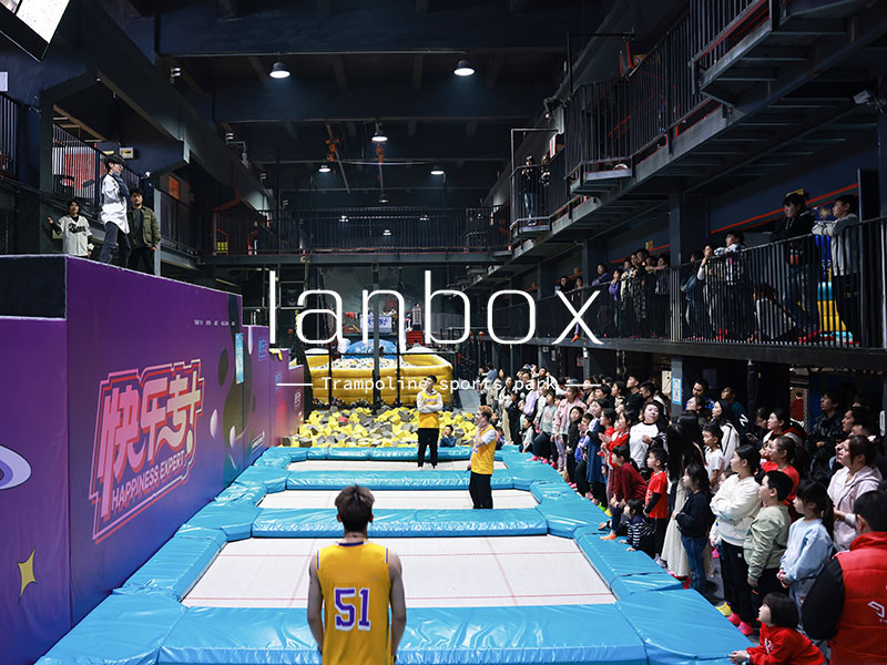 Lanbox Trampoline Sports Park Franchise Supports
