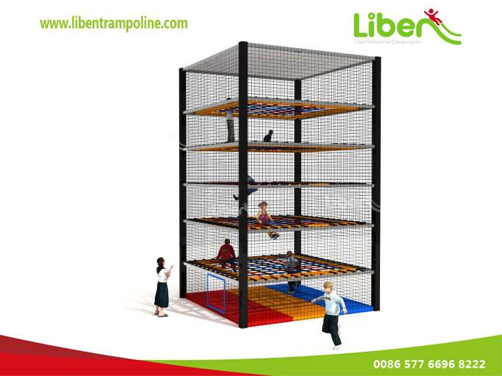 Large Adults’ Fitness Trampoline Park