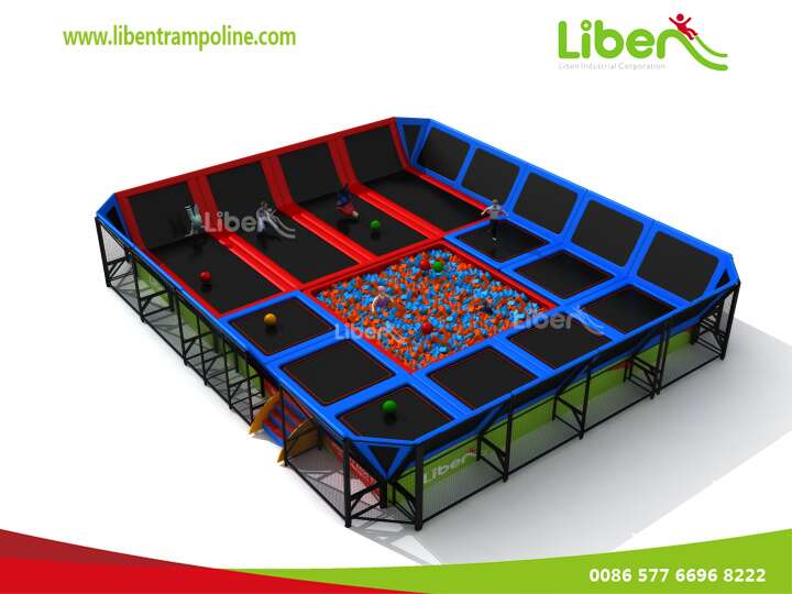 2014 Liben Cheap Indoor Trampoline For Amusement Park