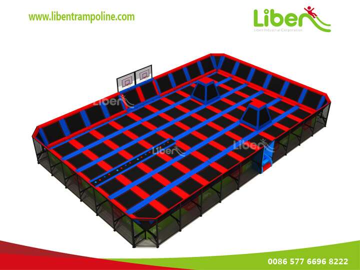 Professional Commercail Olympic Jumping City Trampoline Park