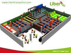 Safety Adult Commercial Big Cheap Indoor Trampoline Park