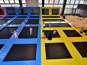 Liben Trampoline Park in Lithuania
