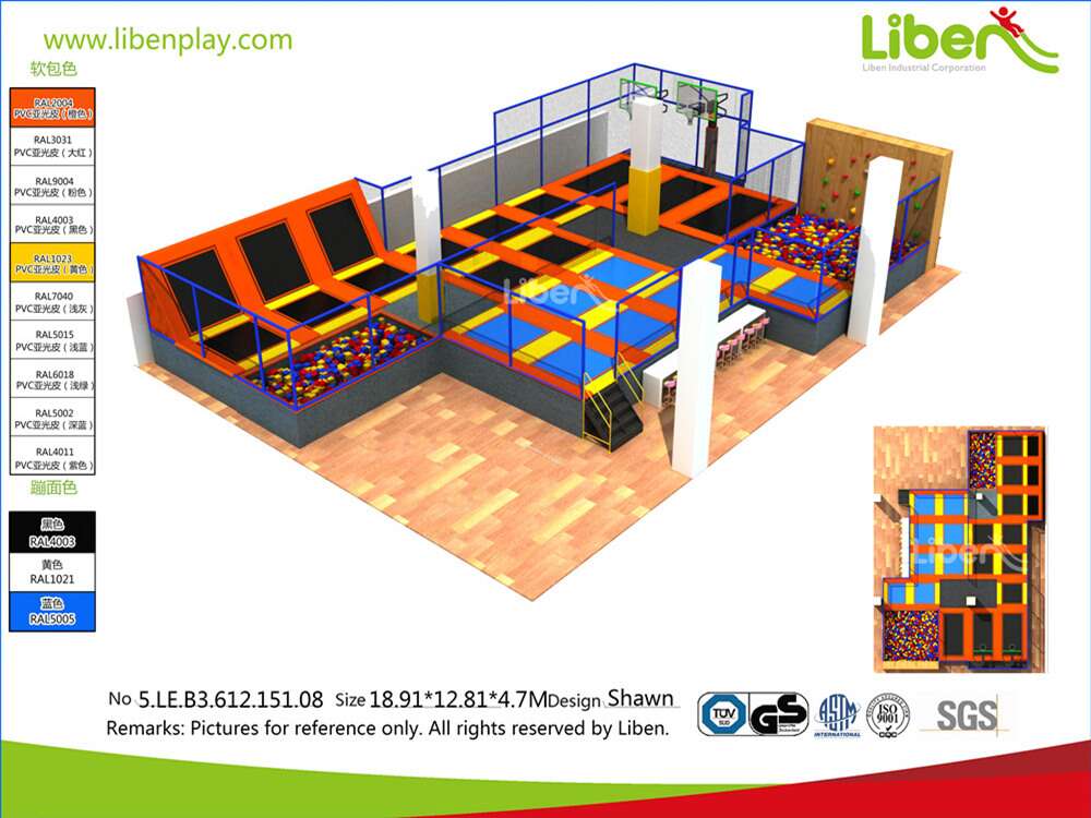 Liben 6th Trampoline Park And Indoor Playground In Chile