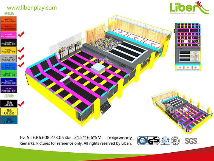 Liben Trampoline Park And Indoor Playground In Malay