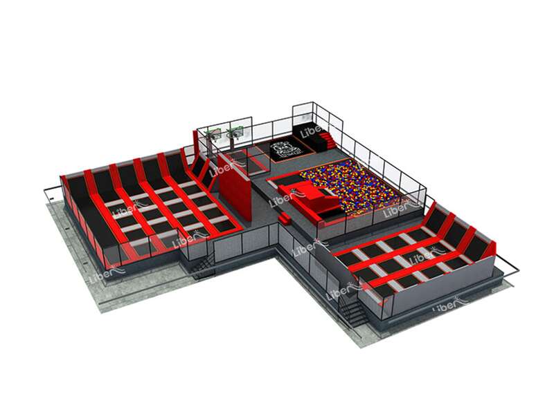 Free Design Trampoline Park According To Your Area