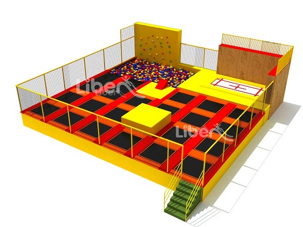 Turn-key Service China Indoor Trampoline Park Factory