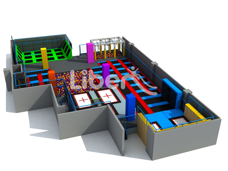  High Quality Large Indoor Trampoline Theme Park