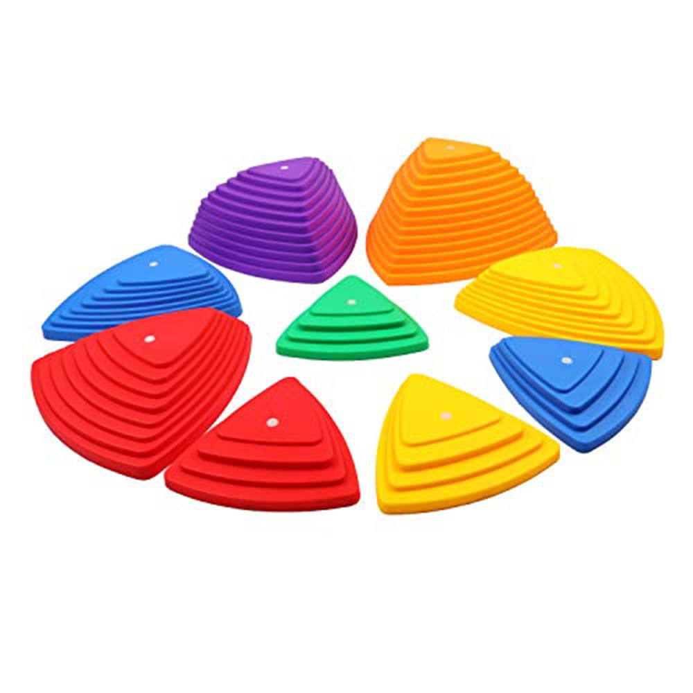 Plastic MultiColor Snagshout Houseables Balance Stepping Stones