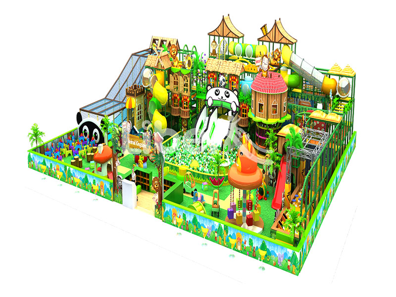 Forest Animals Theme Children Indoor Playground 