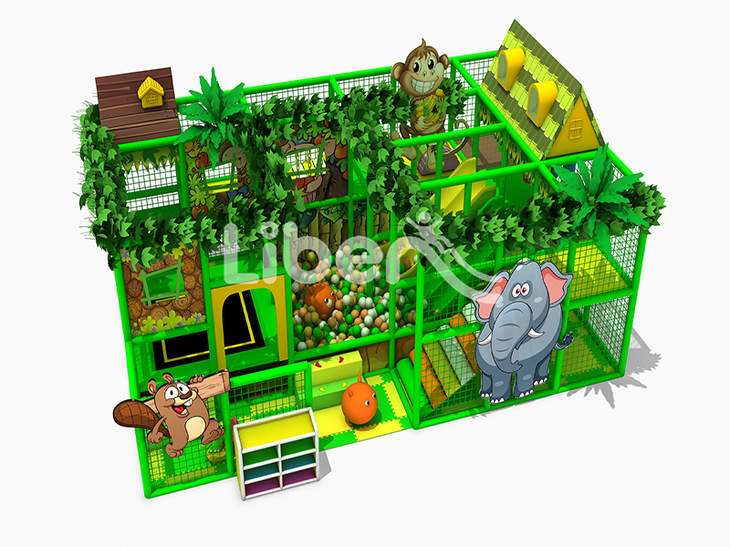 Forest Theme Indoor Play Center  Fun with Animal Friends