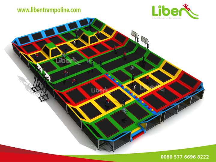 Internet-famous Theme Trampoline Park Customization