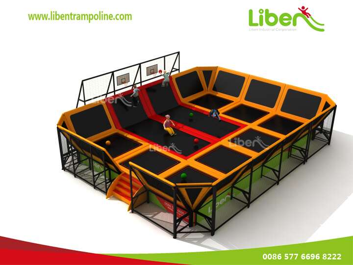 Liben Popular Indoor Sports Trampoline Games