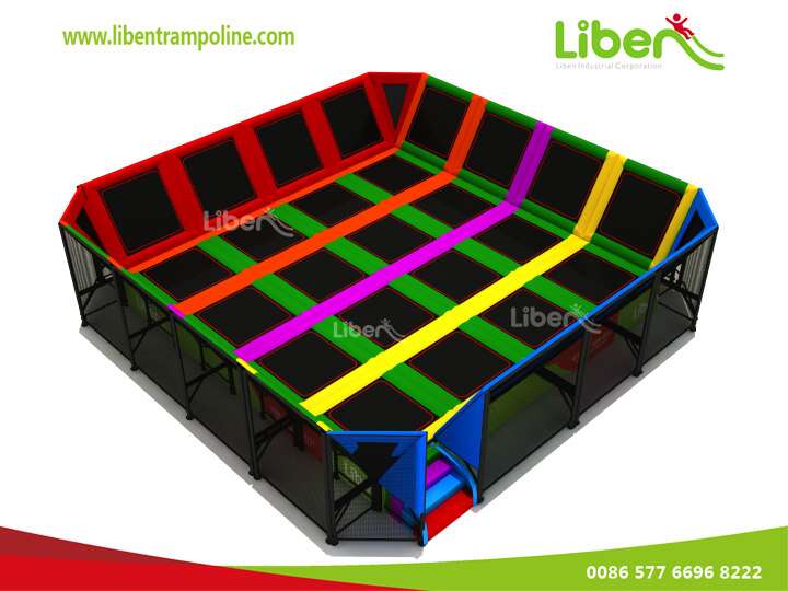 Children Indoor Soft Play trampoline Kids Games