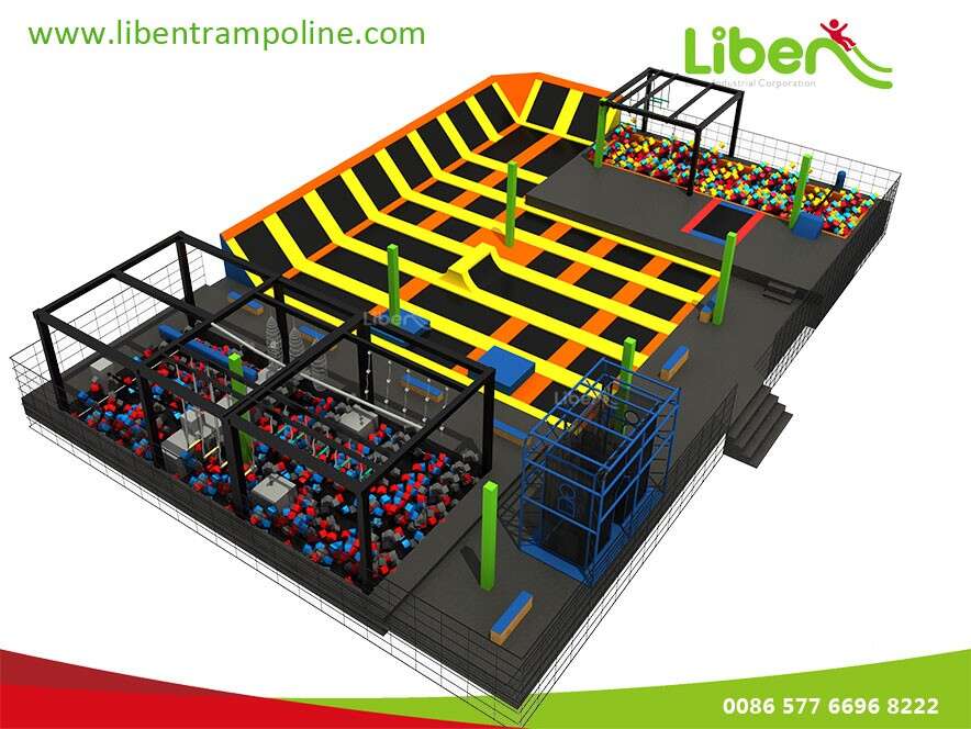 Jumping Indoor Trampoline Workout Design And Planning