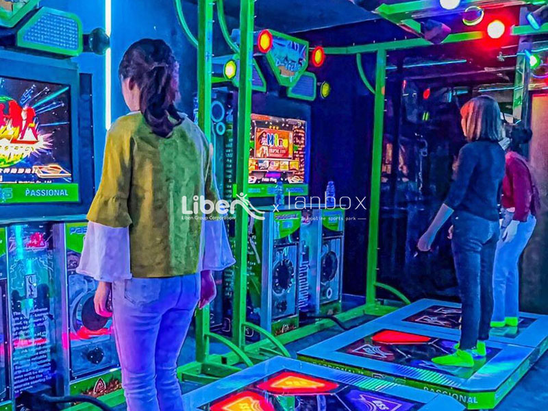 trampoline sports park aracde game machine