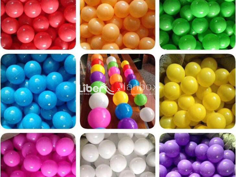 plastic balls colors