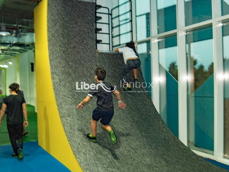 ninja course rubber flooring