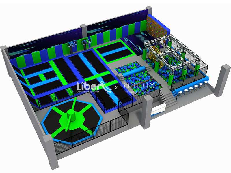 Mexico Indoor Trampoline Park Design