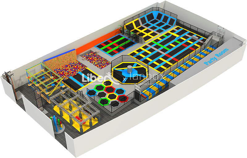 Bolivia Indoor Amusement Sports Park Design