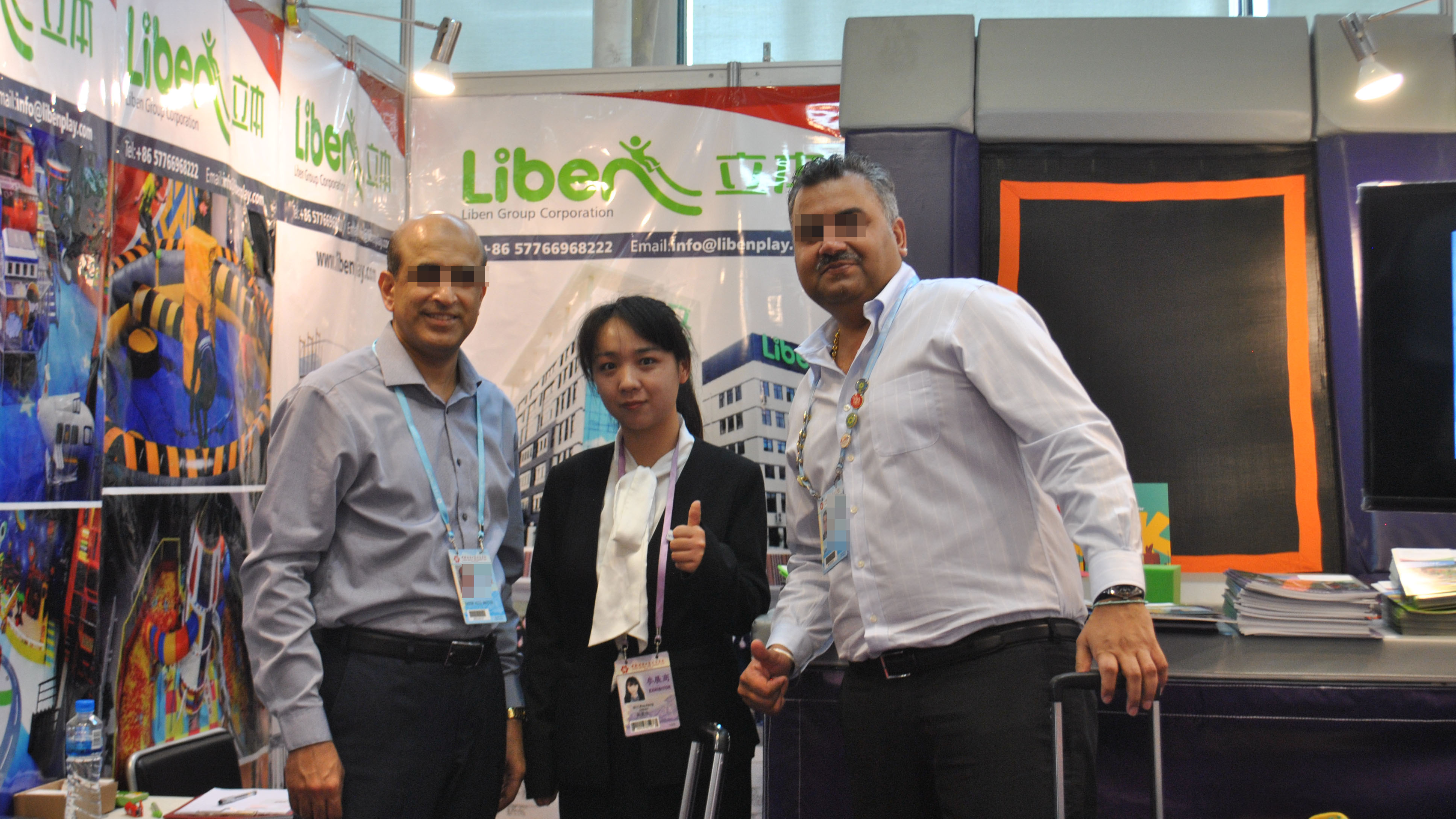 Liben attend the 125th Canton Fair