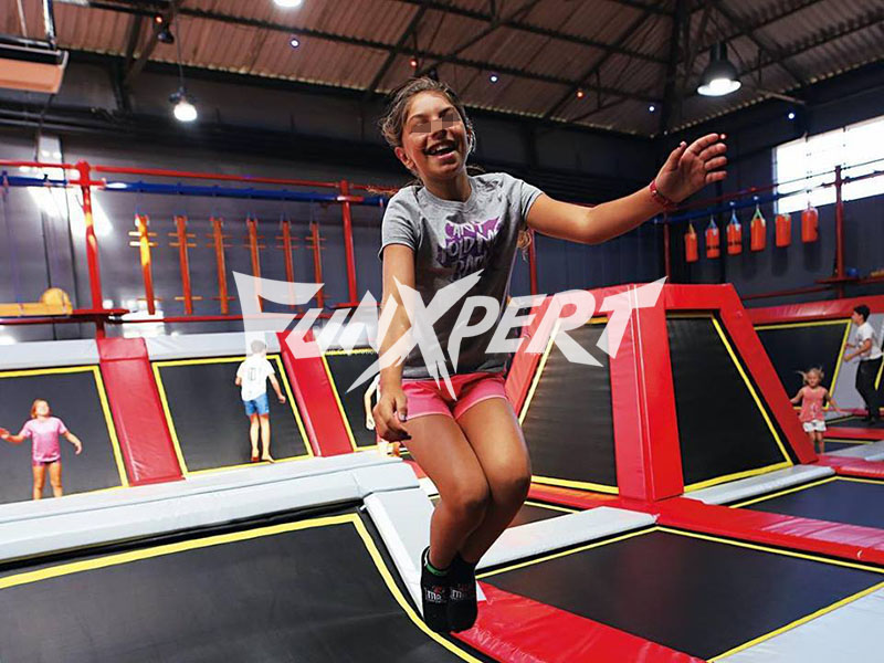 Oblique Trampoline Mat