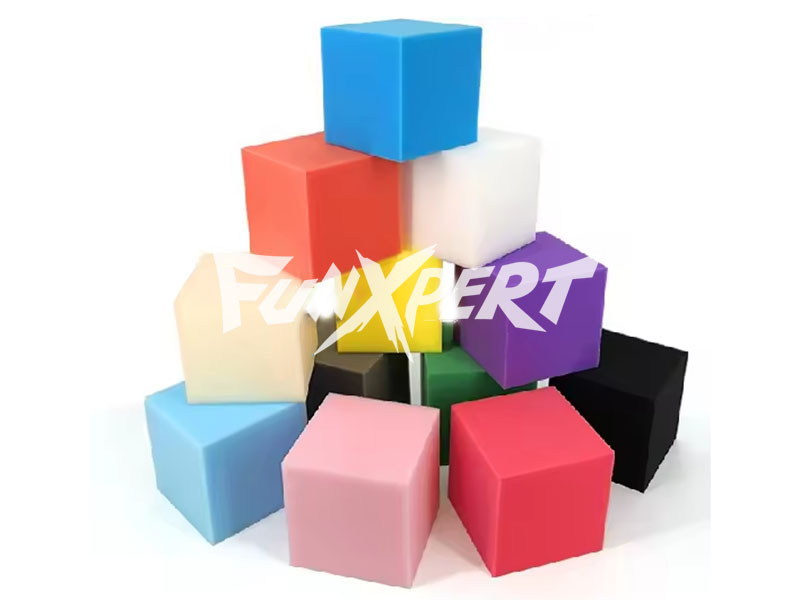 Foam Cubes Colors