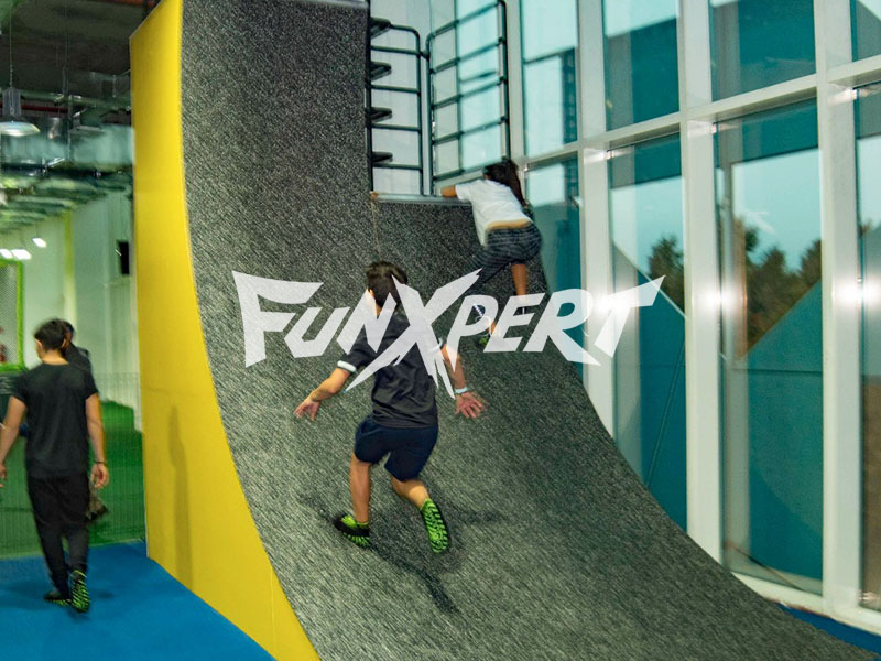 Ninja Course or Parkour Wrapped Wall