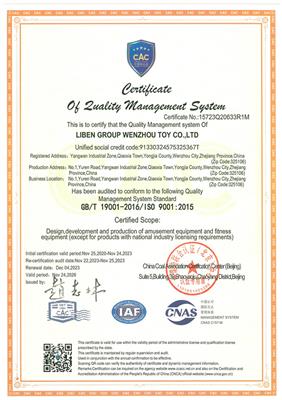 ISO9001 Quality Management System