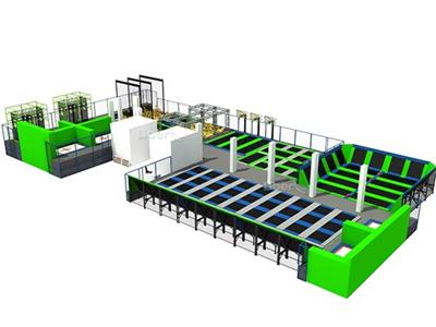 TUV Certified Builders Indoor Trampoline Park With Olympic