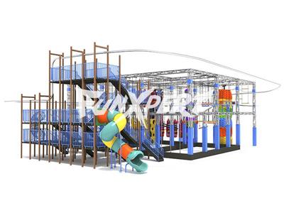 Rope Climbing Zip Line Obstacle Course