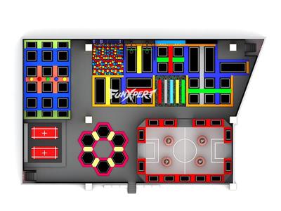 childrens indoor soft play trampoline park adventure centre design ideas