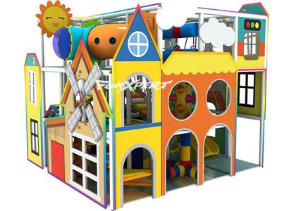 LED Carton Theme Indoor Soft Playground
