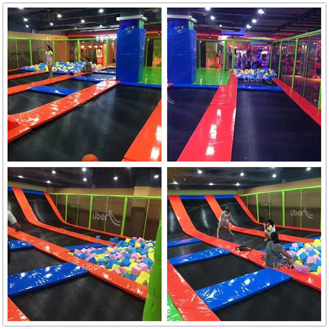 Real pictures of Trampoline for kids